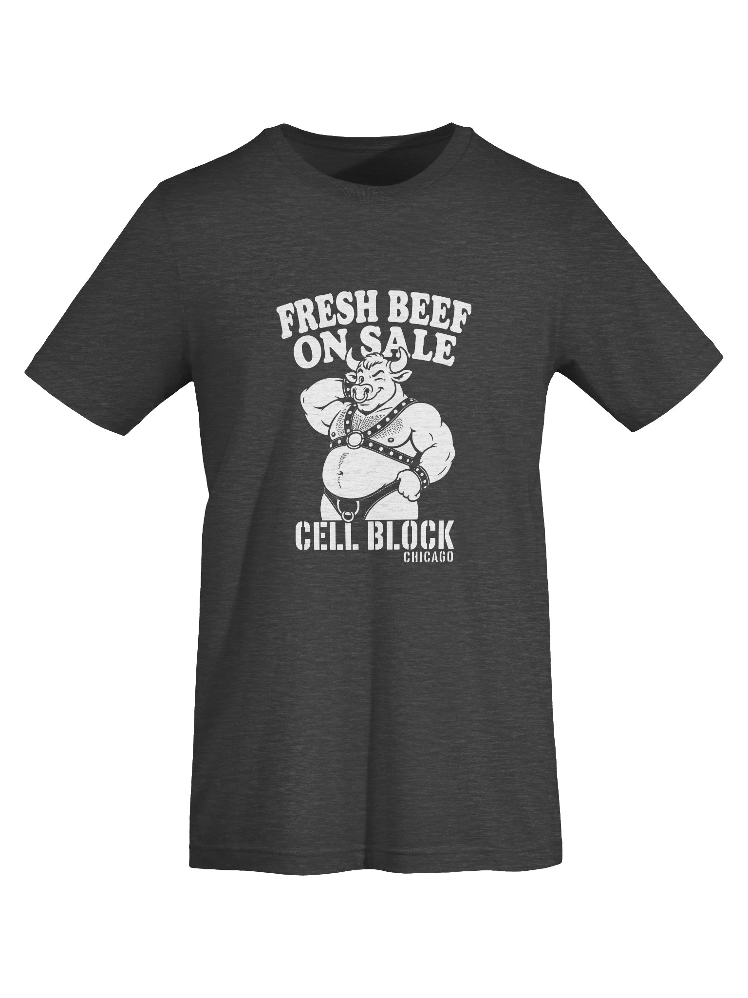 Cell Block Fresh Beef Bull Graphic Tee product image (5)
