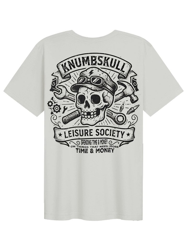 Knumbskull Leisure Society Light Color Front and back Shirt product image (12)