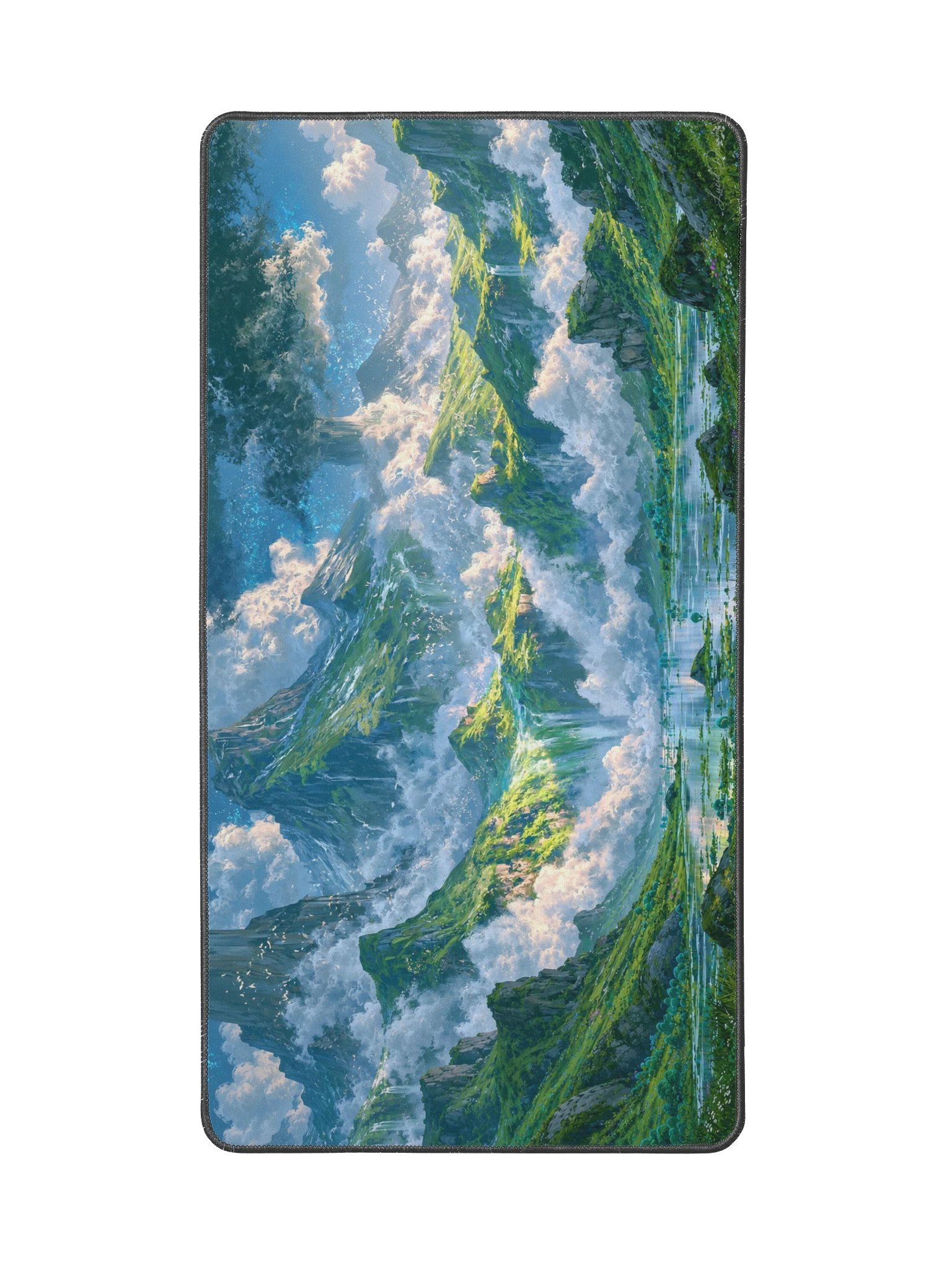 The Emerald Sky Mountains Desk Mat product image (2)
