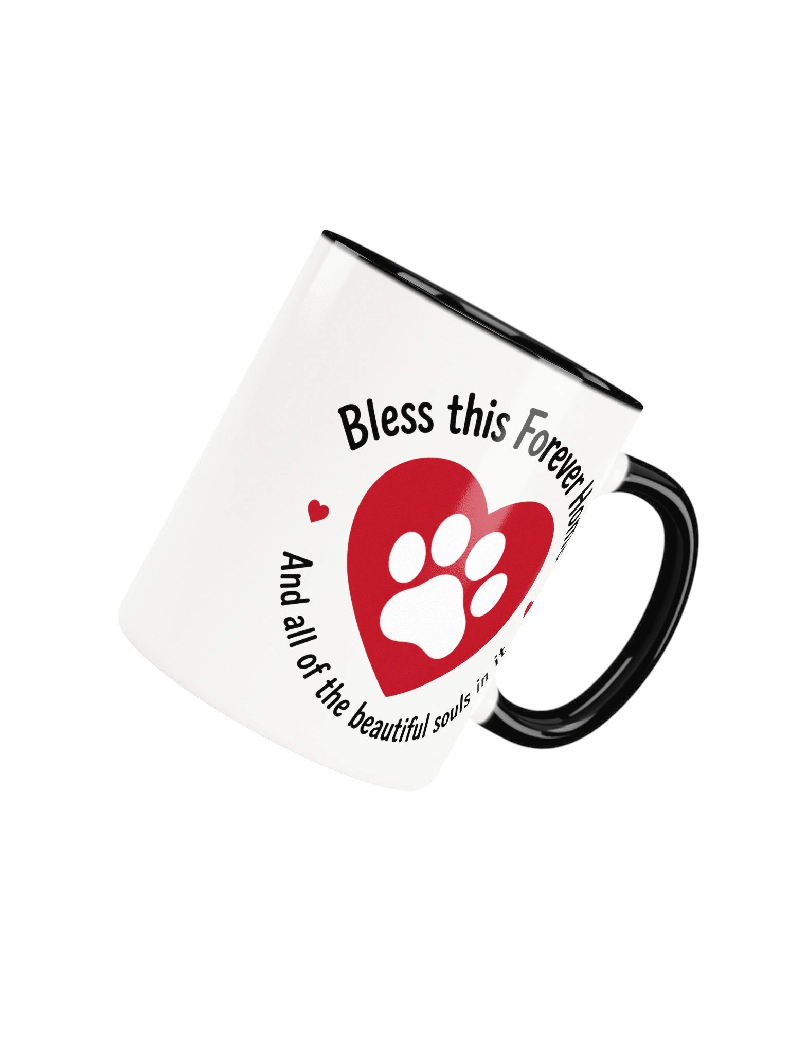 Bless This Forever Home Paw Print Mug product image (4)