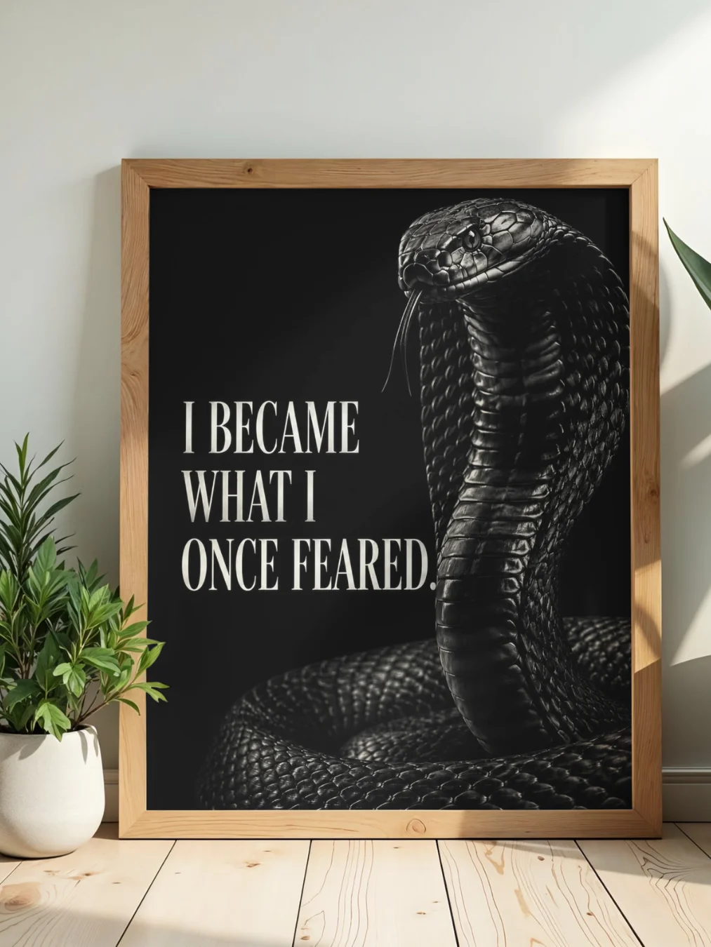 I Became What I Once Feared. - Printable Wall Art product image (3)
