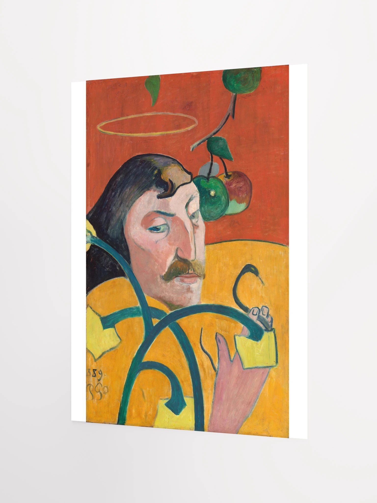 Paul Gauguin Self-Portrait with Halo (1889) Fine Art Print product image (54)