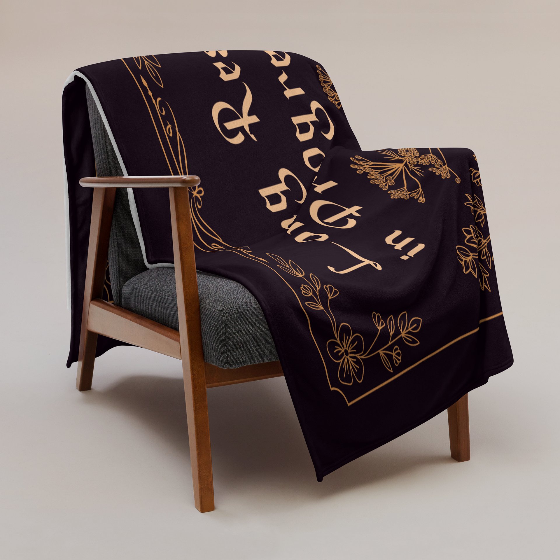 Long Rest in Progress Blanket | Gamer Recovery & Spoonie Throw product image (2)
