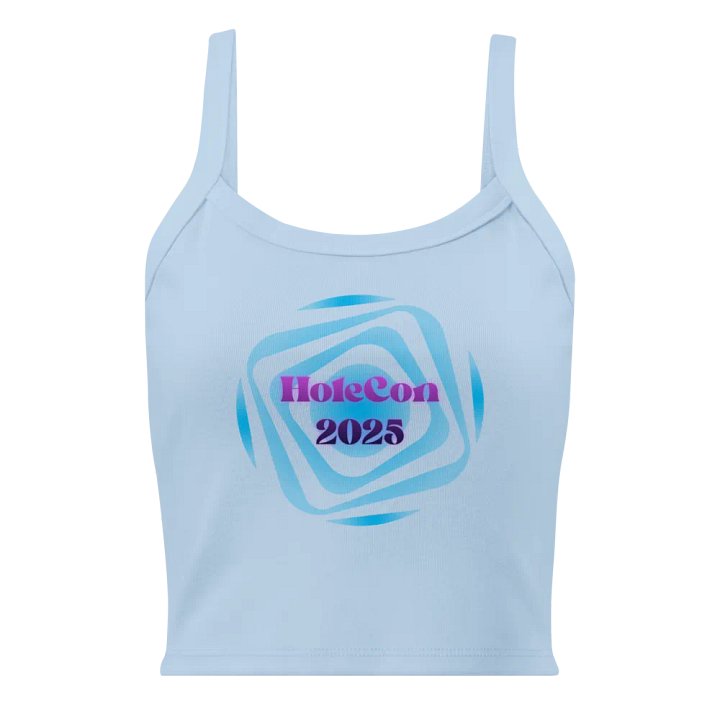 Holecon 2025 ribbed tank top product image (5)