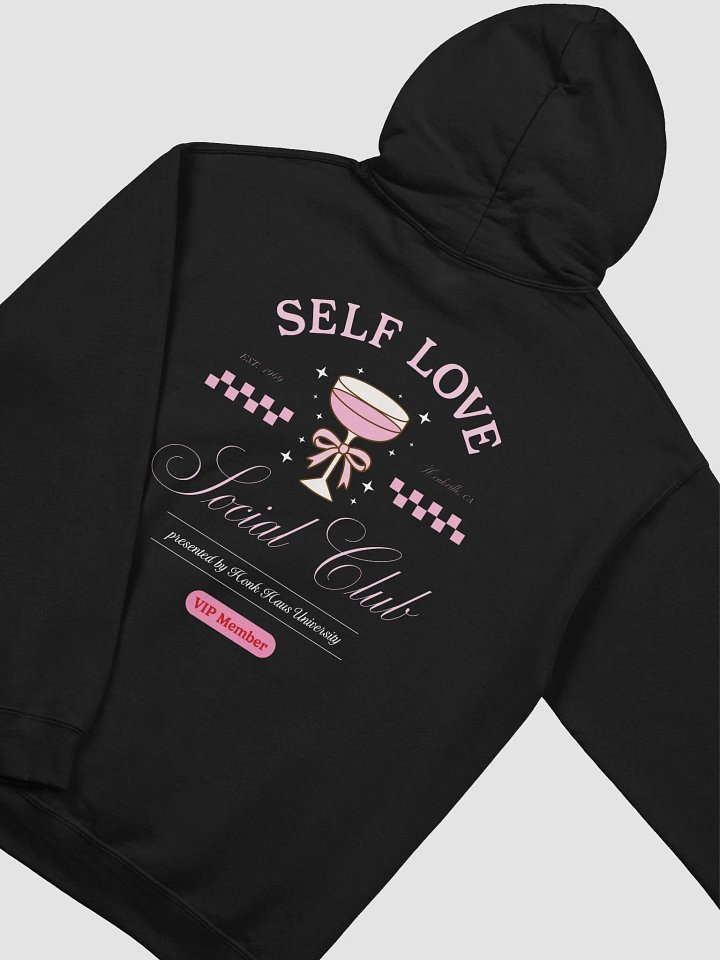 self love club printed hoodie product image (1)