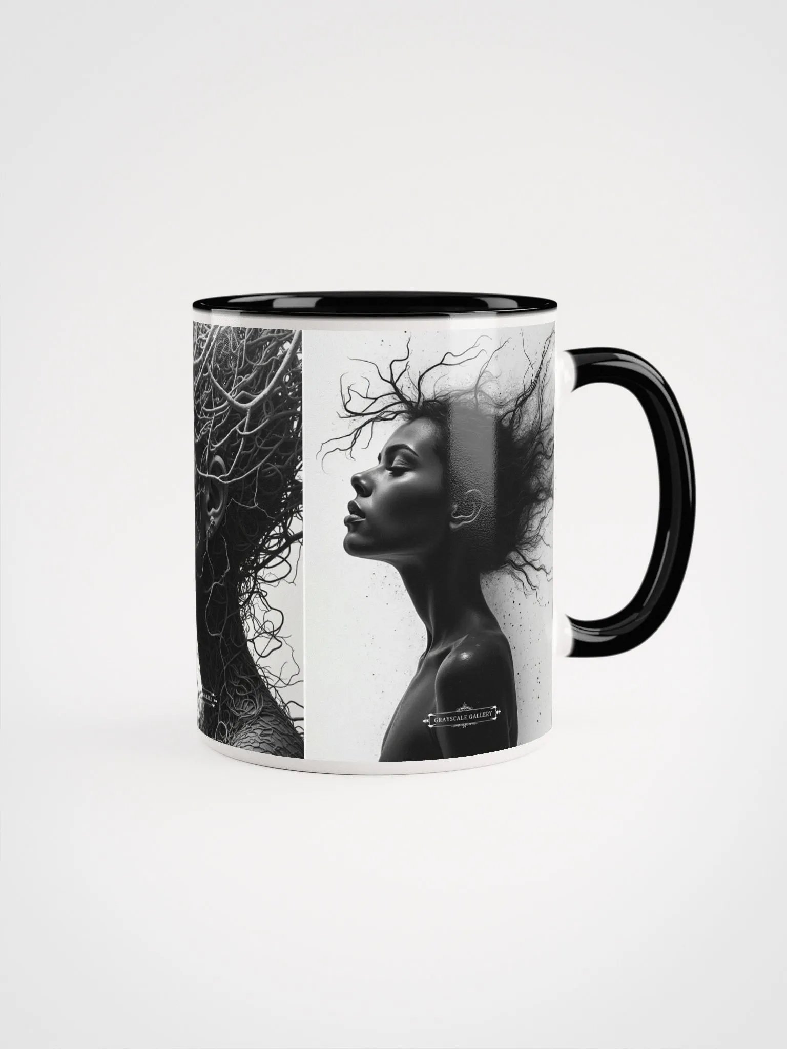 Surreal Women Profile Ceramic Mug product image (1)