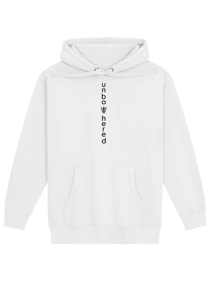 White Unbothered Hoodie #2 product image (1)