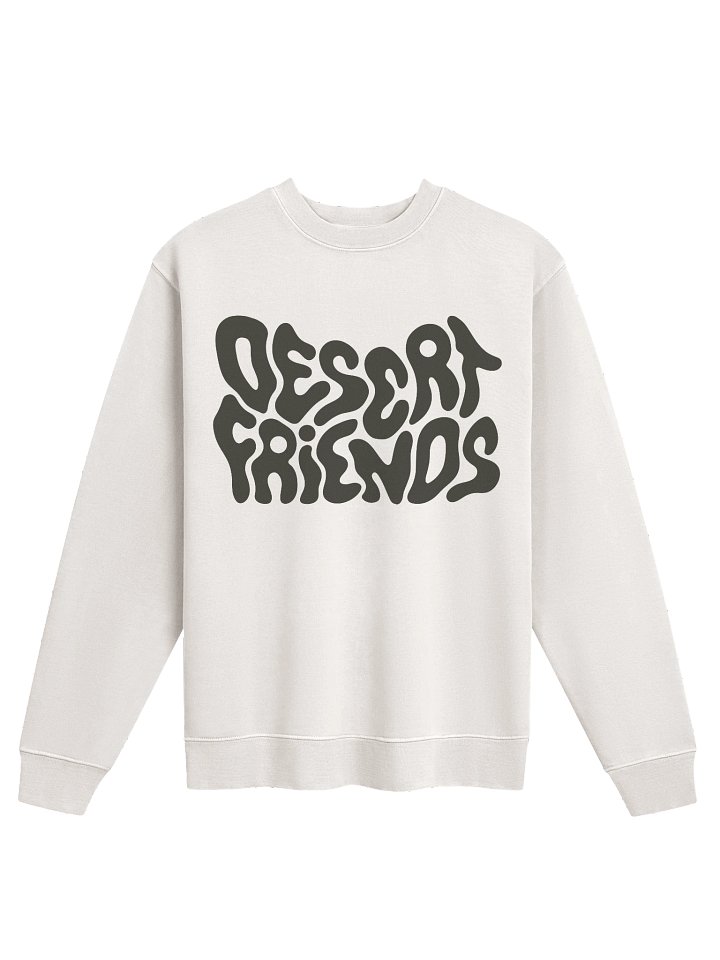 Pigment Dyed Sweatshirt - Black Logo product image (1)