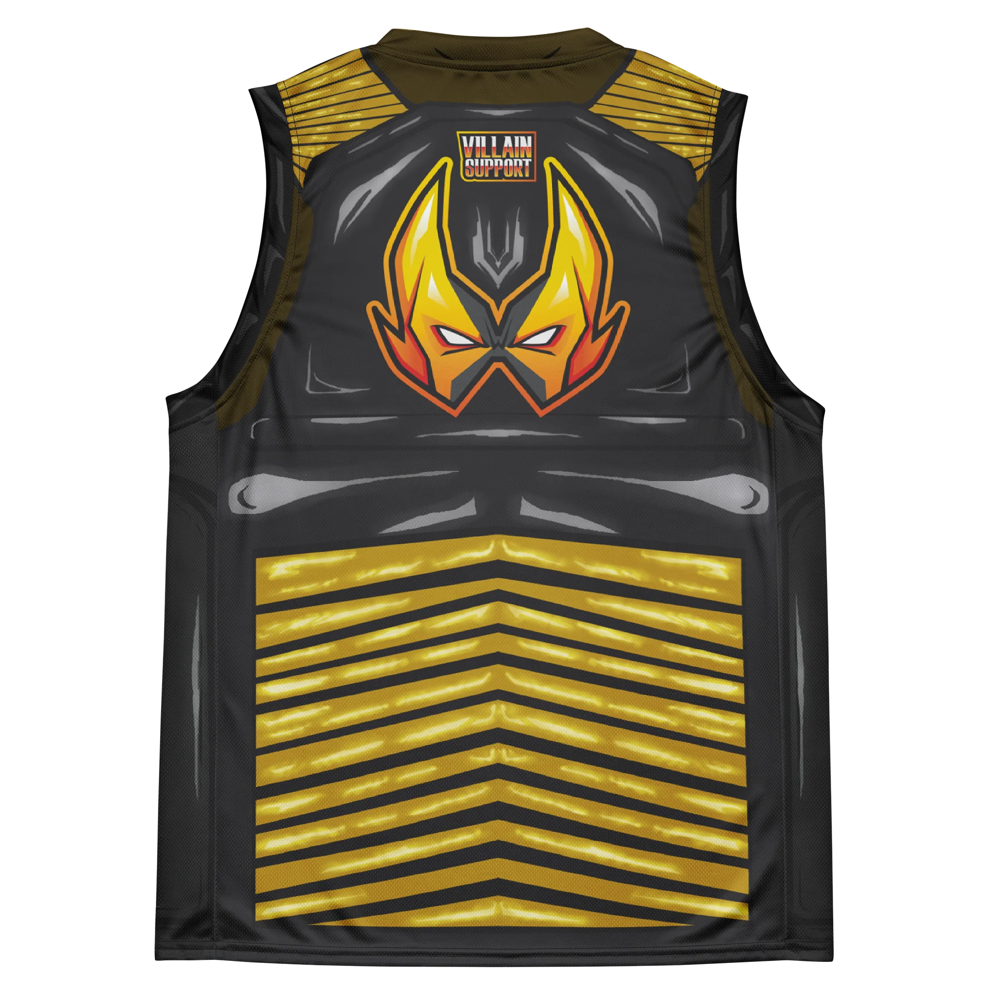 Villain Support Battle Armor Tank Top - Black/Brown product image (4)