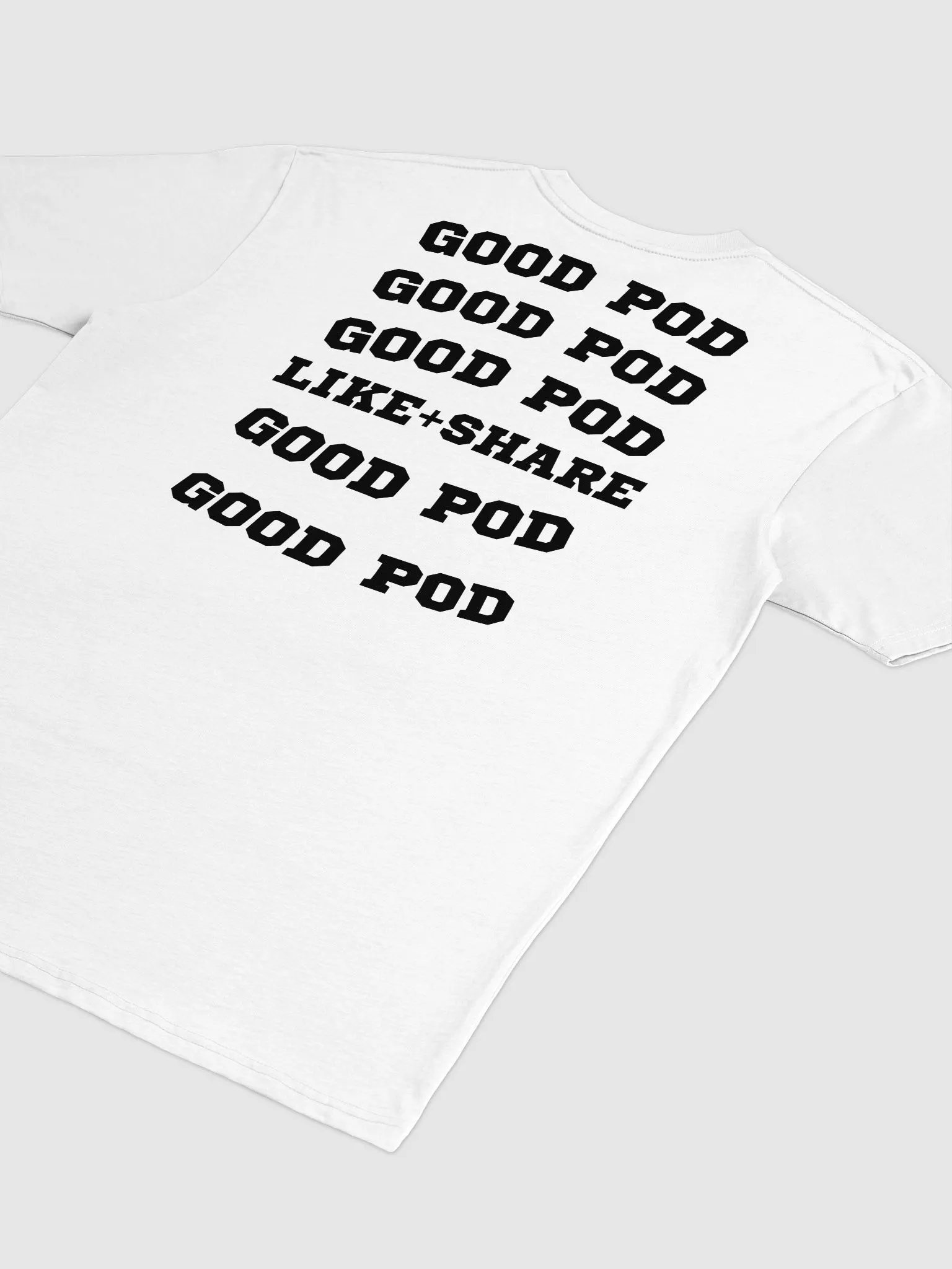 GOOD POD TEE (B/W) product image (4)