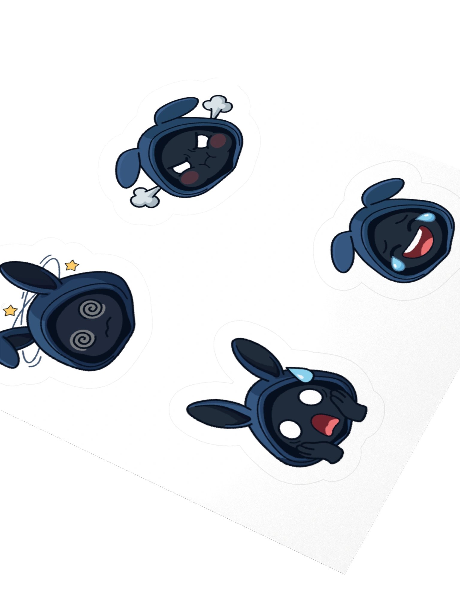 Poochoki Dramatic Emoji Sticker Set product image (8)