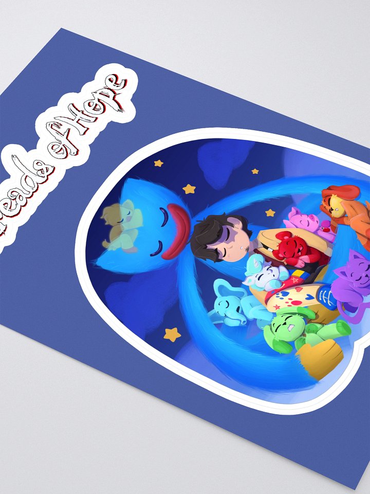 Threads of Hope: Sleepytime Sticker (Large) product image (2)