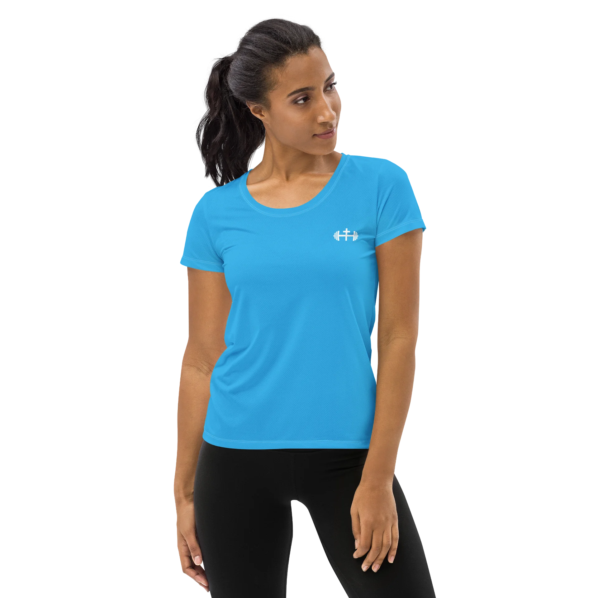 His House Womens Performance T-Shirt - Sky Blue product image (1)