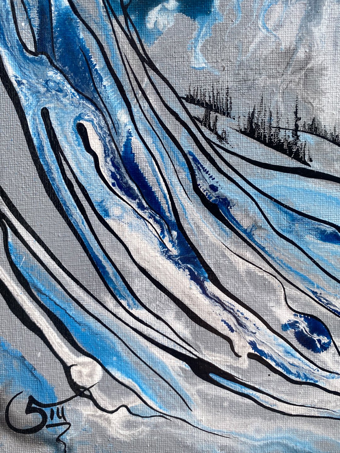 Electric Dreams 4 - Original Painting product image (5)