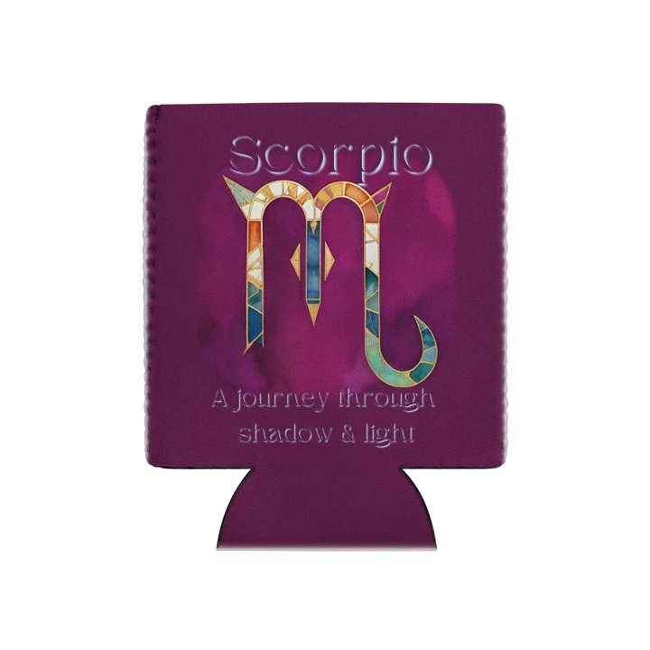 Purple Scorpio Can Coozie product image (3)