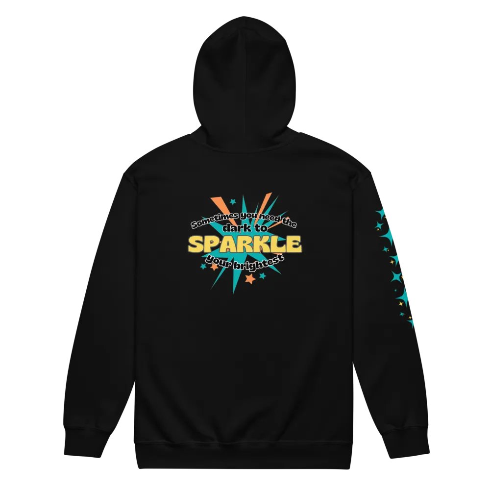 Sparkle Bright Zip Hoodie product image (8)