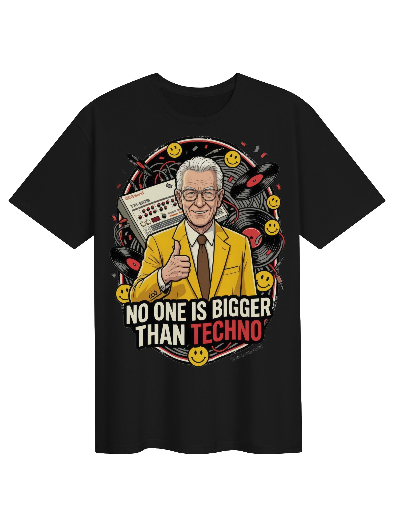 No One Is Bigger Than Techno Shirt product image (2)