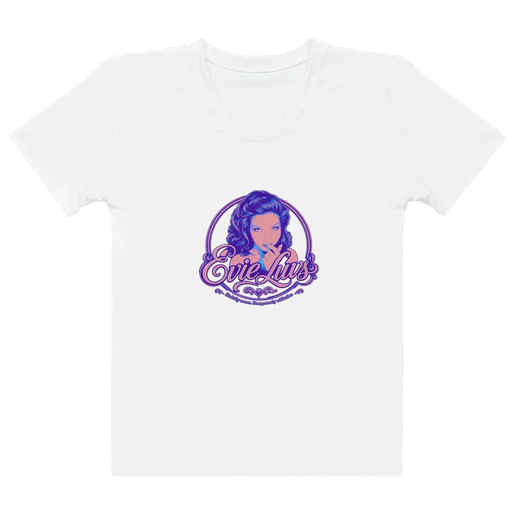 Crew Neck Portrait Logo Tee for Women product image (1)