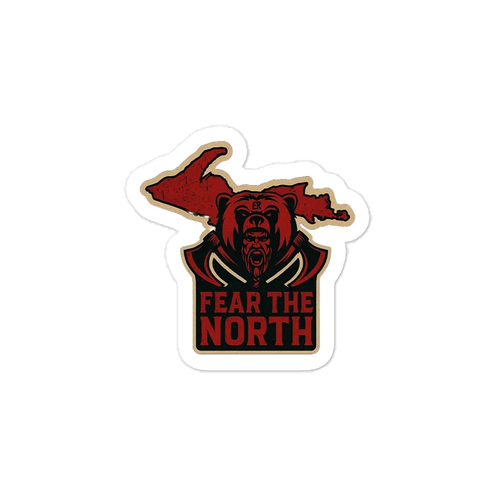 Fear the North Berserkers Sticker