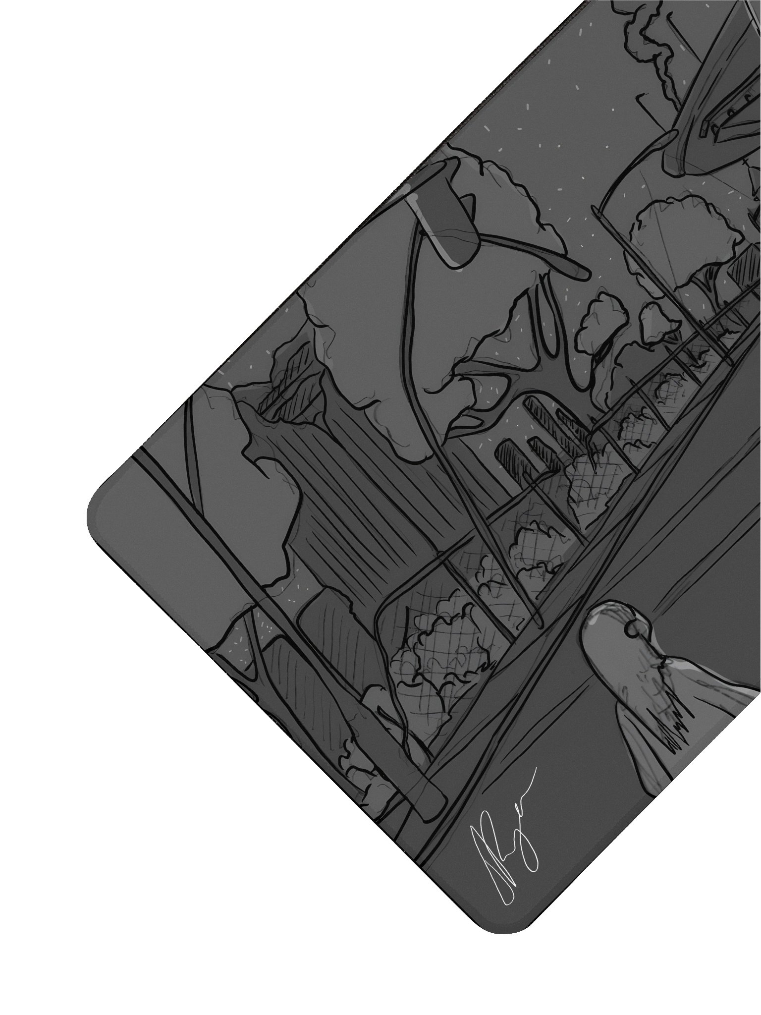 Stay Still — Mouse Pad product image (3)