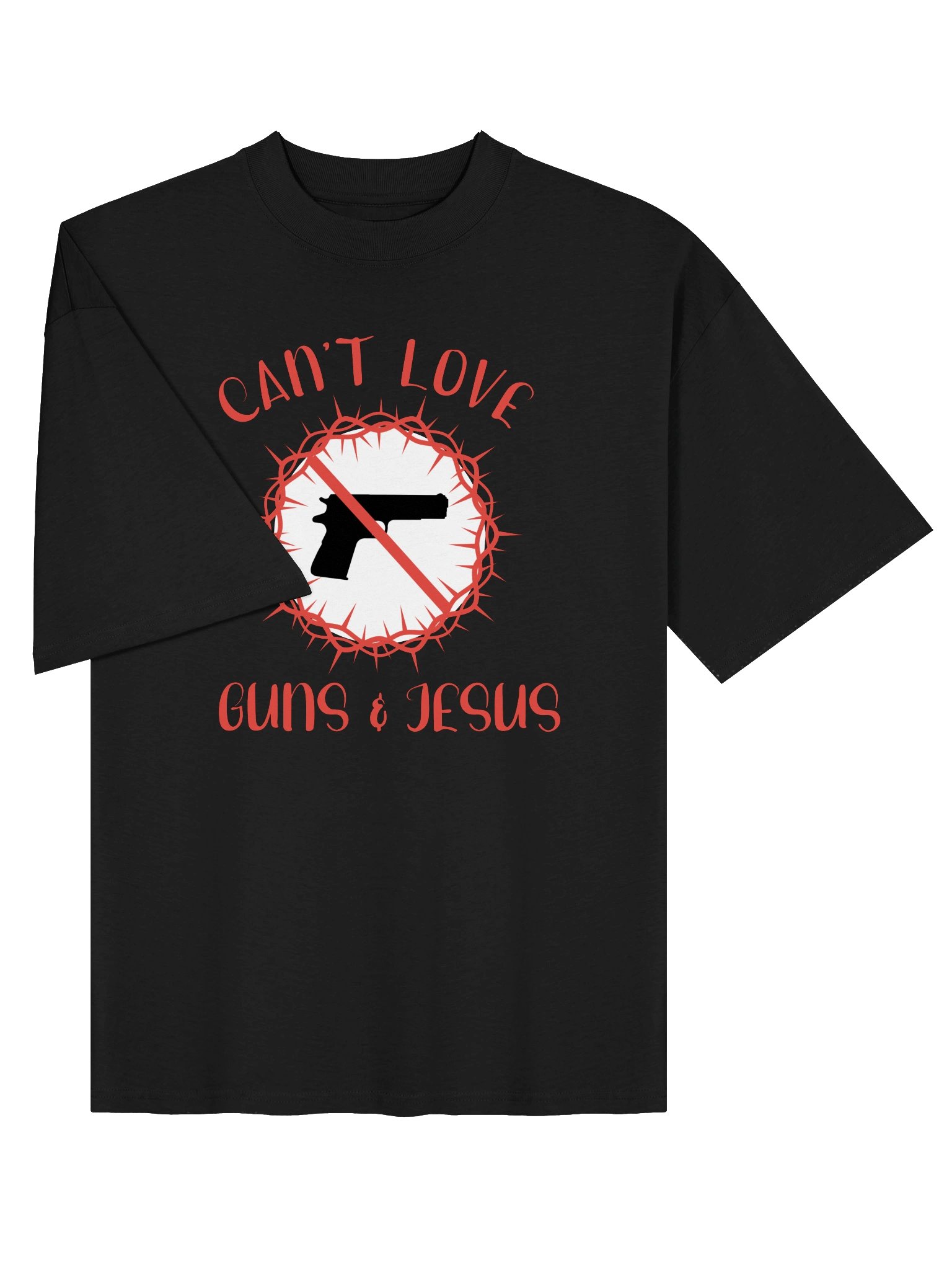 Can't Love Guns and Jesus Tee product image (4)