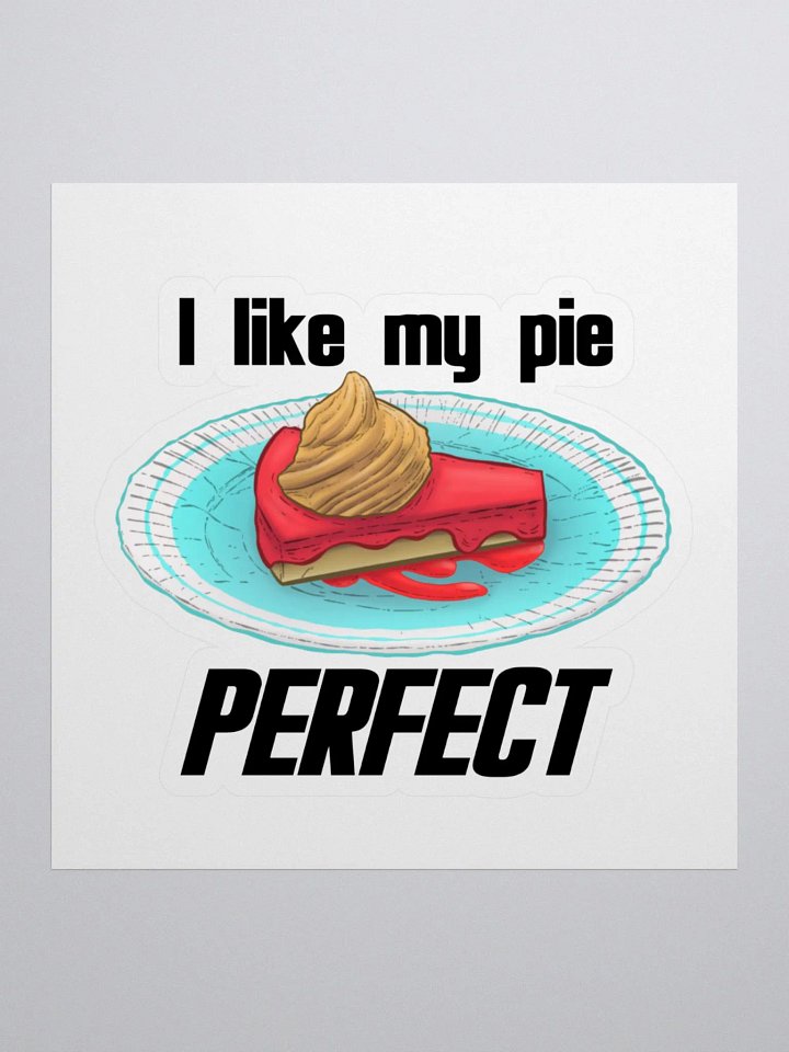 Perfect Pie Sticker product image (1)
