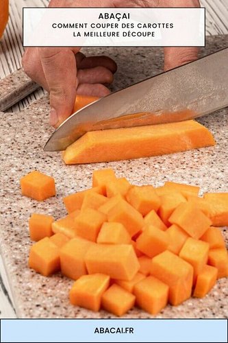 L’Art de la Découpe : Apprenez à découper vos carottes de 4 (et même 8) façons différentes ! (Découvrez comment couper les ca...