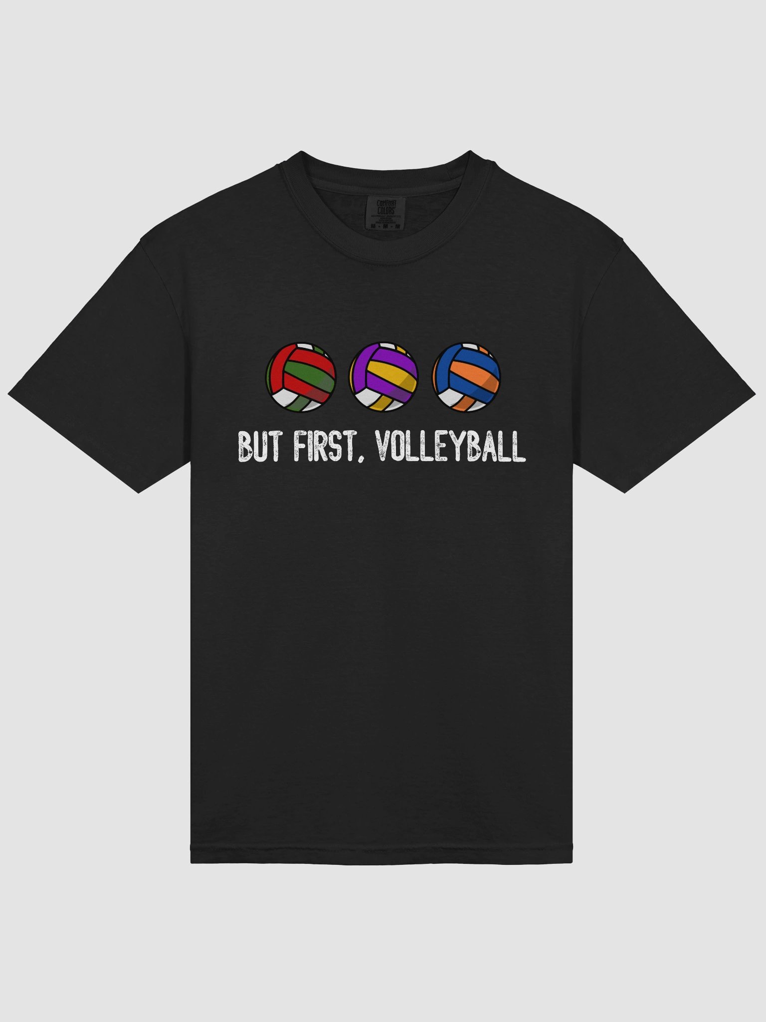 Vibrant Volleyball Trio Tee product image (35)