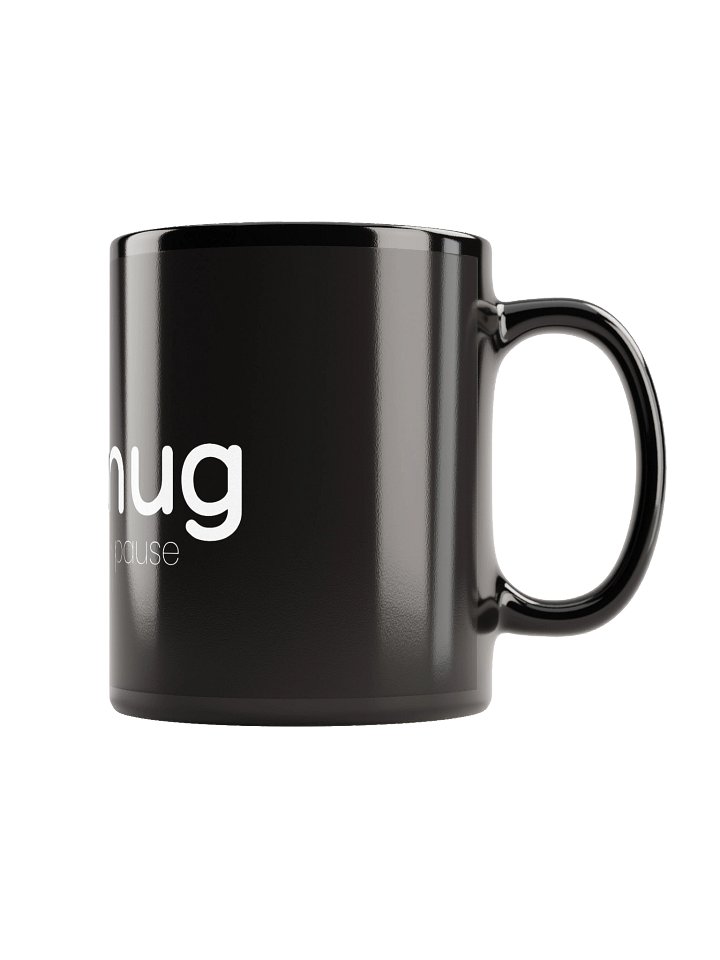 Black Glossy Mug - This Mug is Helping Me Pause product image (1)