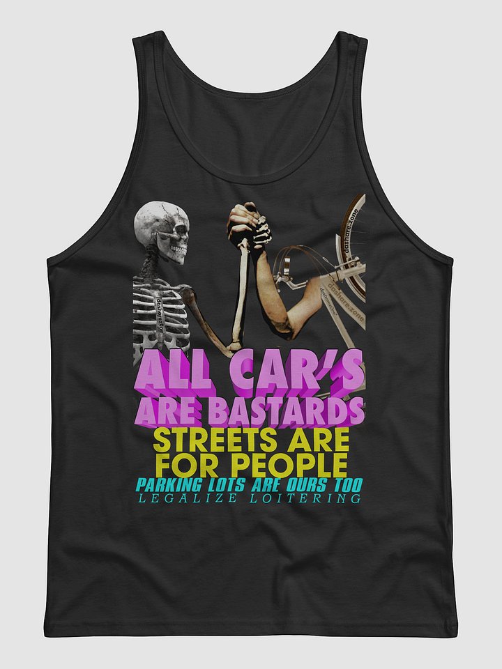 ALL CARS ARE BASTARDS TANK TOP product image (4)
