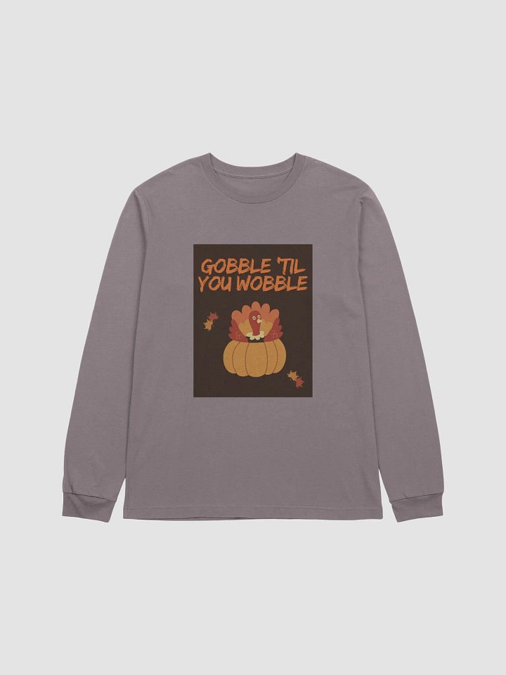 🦃🍁 THANKSGIVING FUNNY TEES 4 U FOR WOMEN - “Gobble ’til you Wobble.” product image (1)