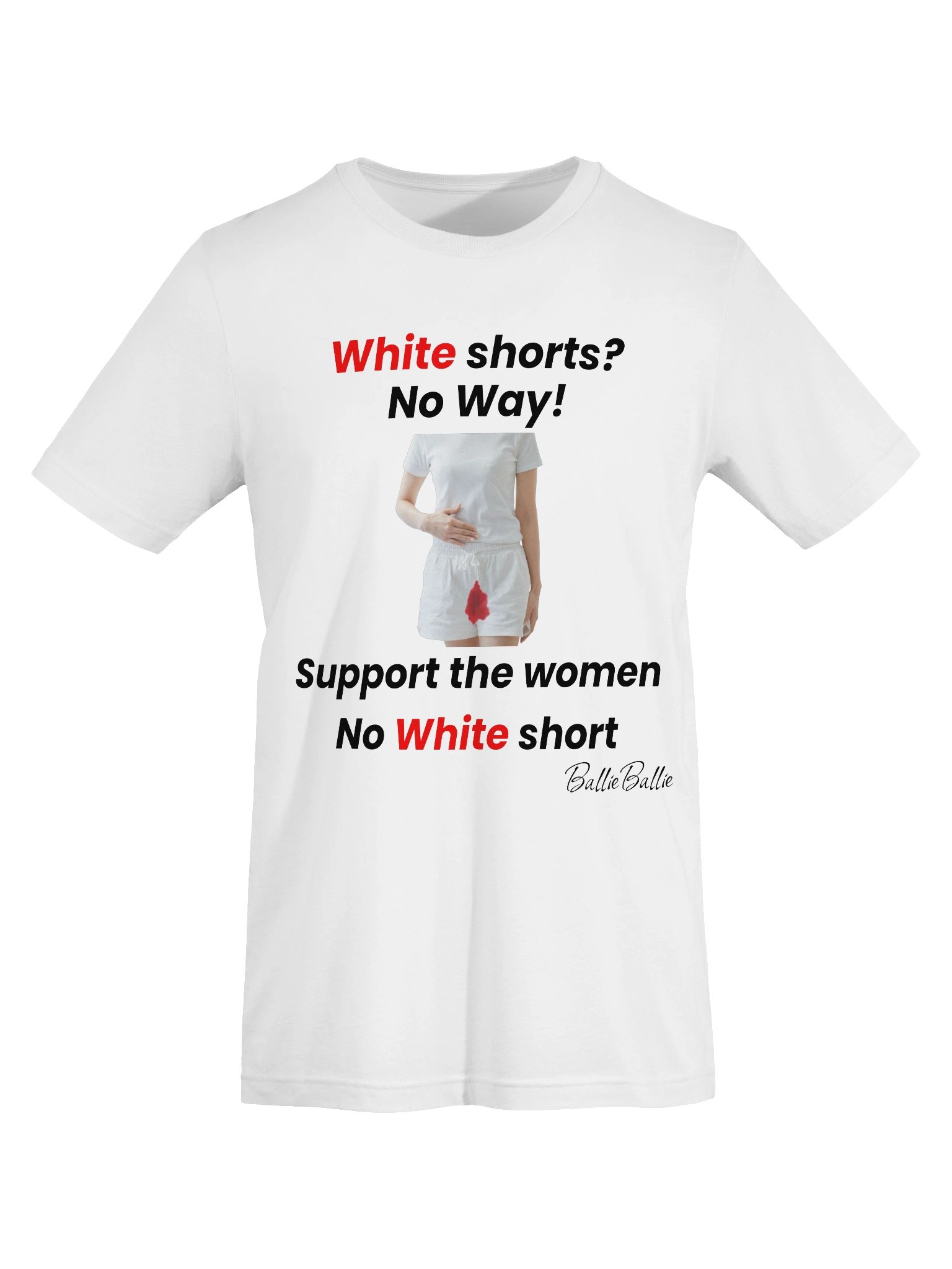 White short? No Way! Support the women No white short product image (7)