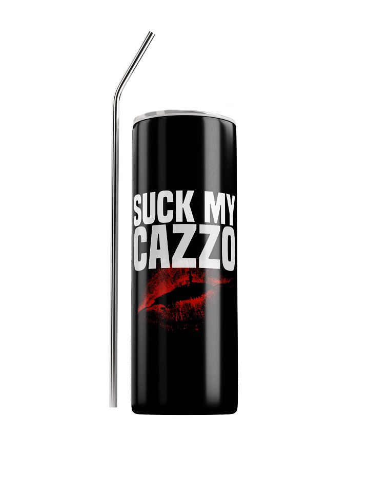 SUCK MY CAZZO steel tumbler product image (1)