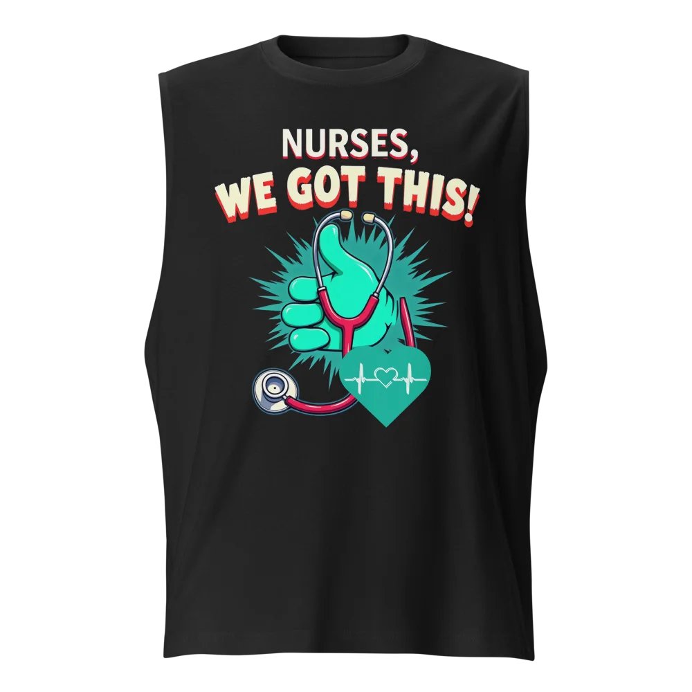 Nurse Pride Thumbs-Up Muscle Tank product image (1)