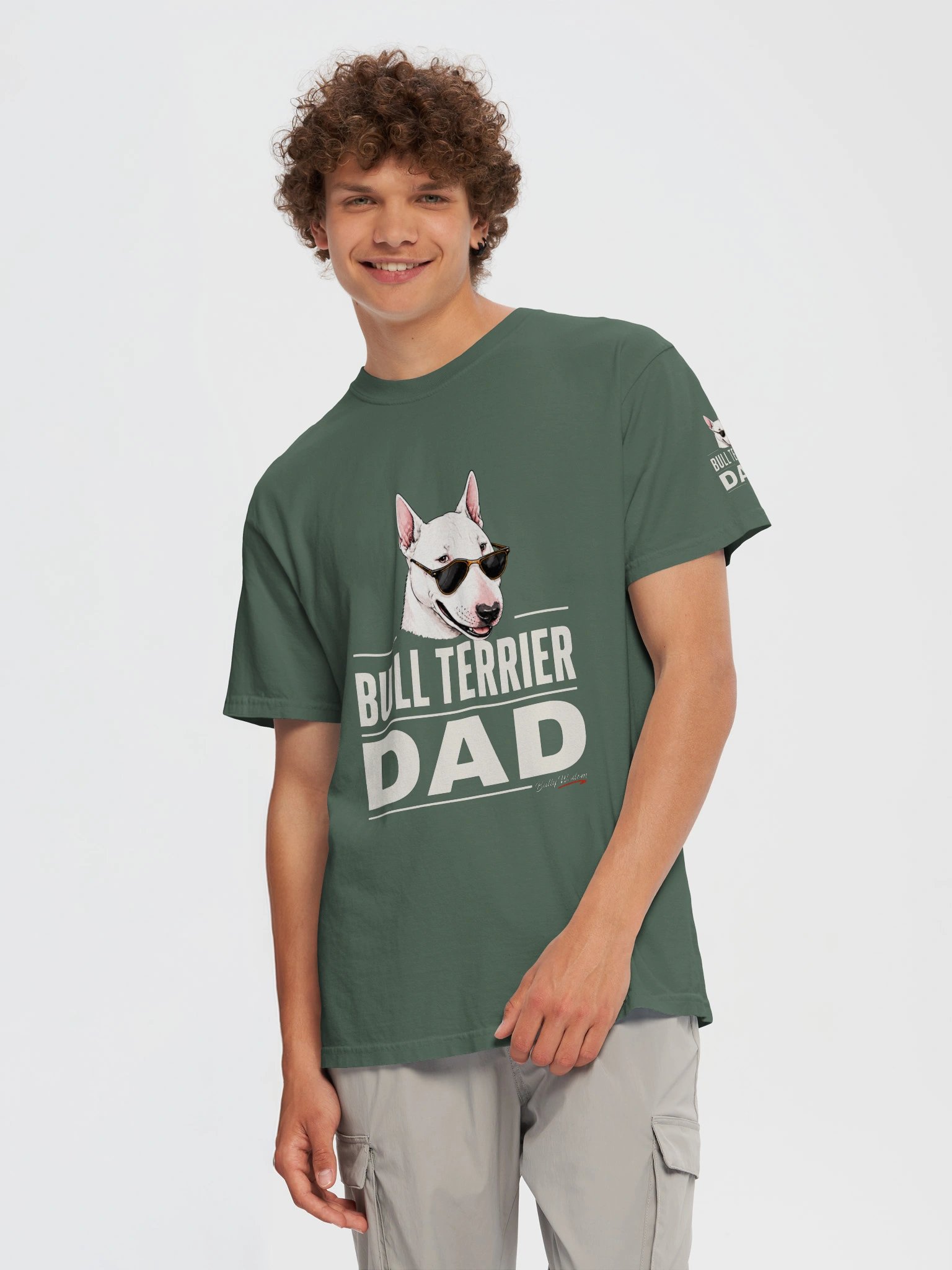 Bull Terrier Dad T-Shirt product image (58)