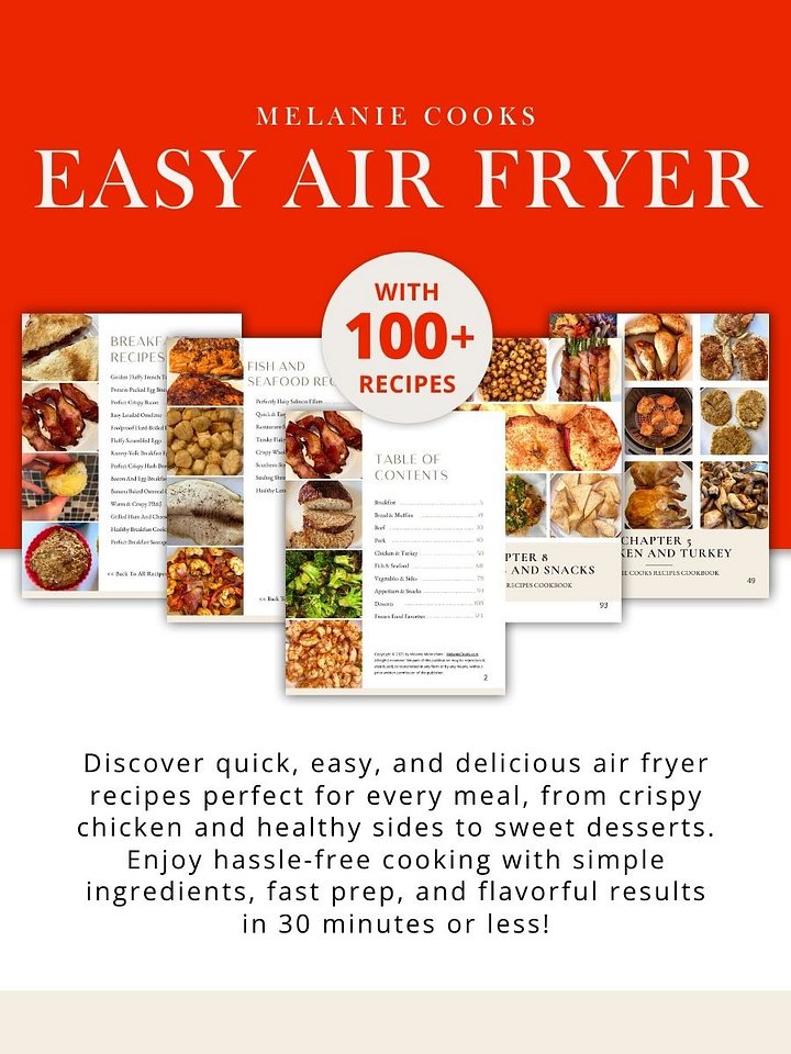 Easy Air Fryer: Simple Recipes For Everyday Cooking by Melanie Cooks [Digital Cookbook] product image (2)