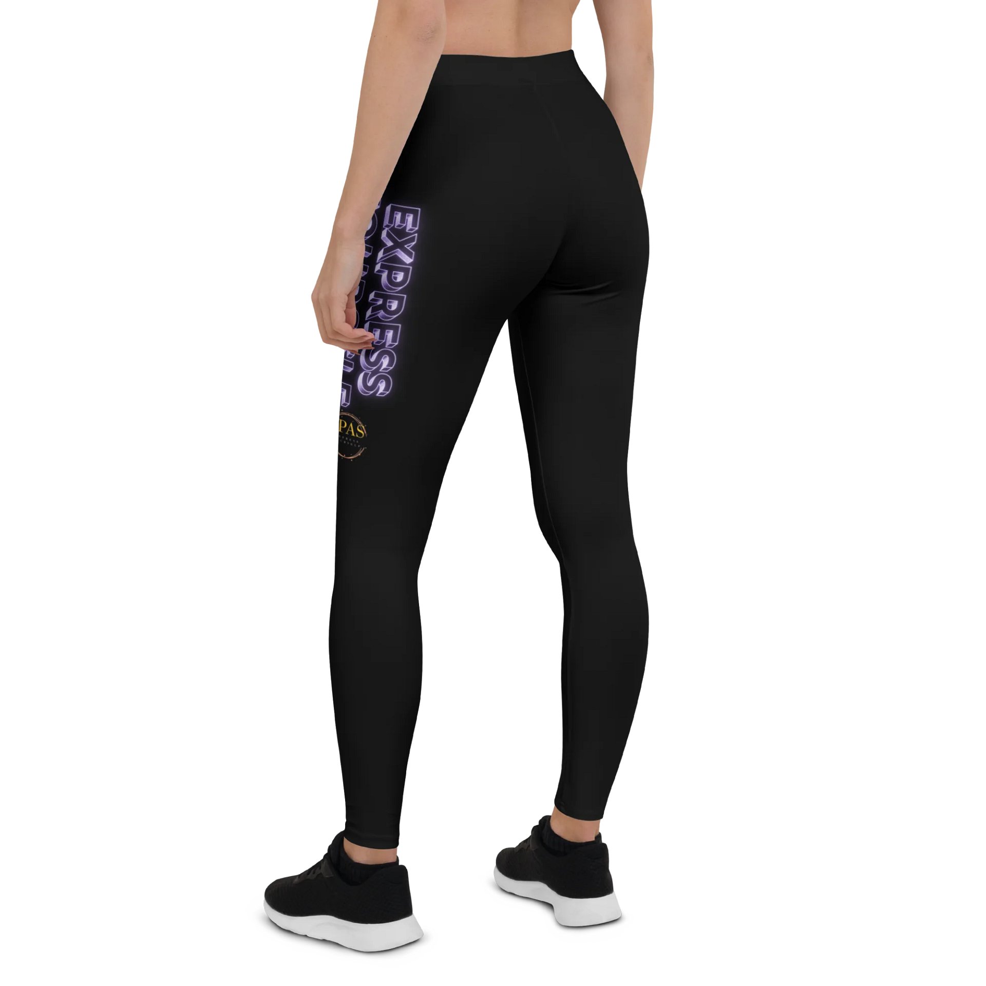 Midnight Glow Express Yourself Leggings (Purple) product image (3)