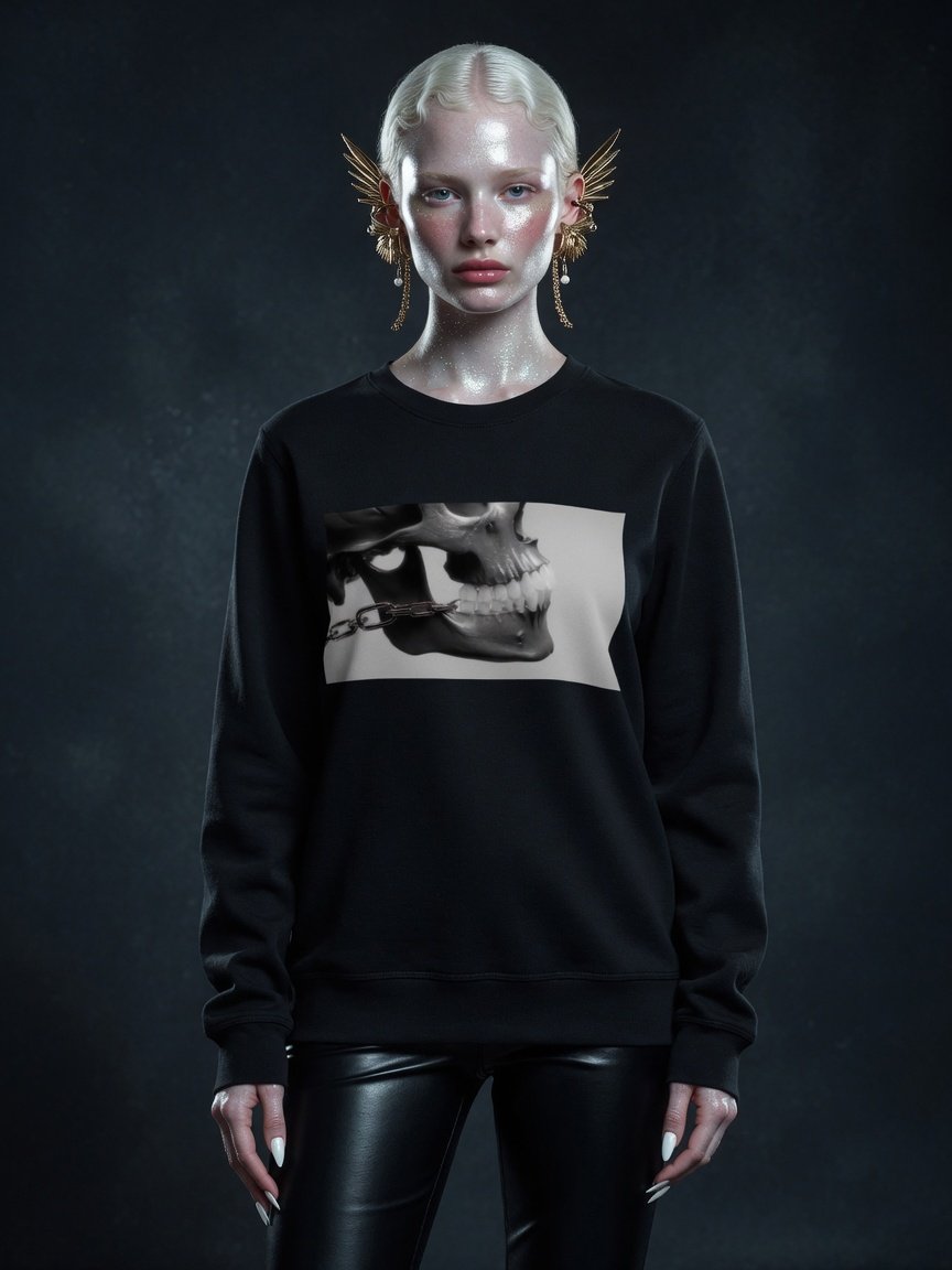 CONTROL ORGANIC COTTON LONG SLEEVE SWEAT SHIRT (U) product image (1)