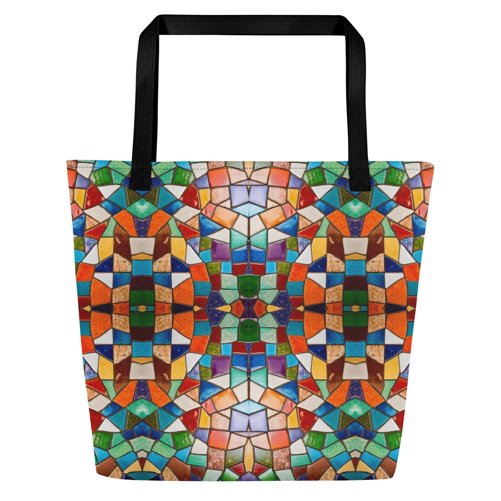 Bag Buntes Kaleidoskop: Abstraktes Mosaik-Muster product image (5)