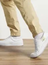 LM Origin™ Bone White Sneakers | Unisex Canvas Shoes product image (5)