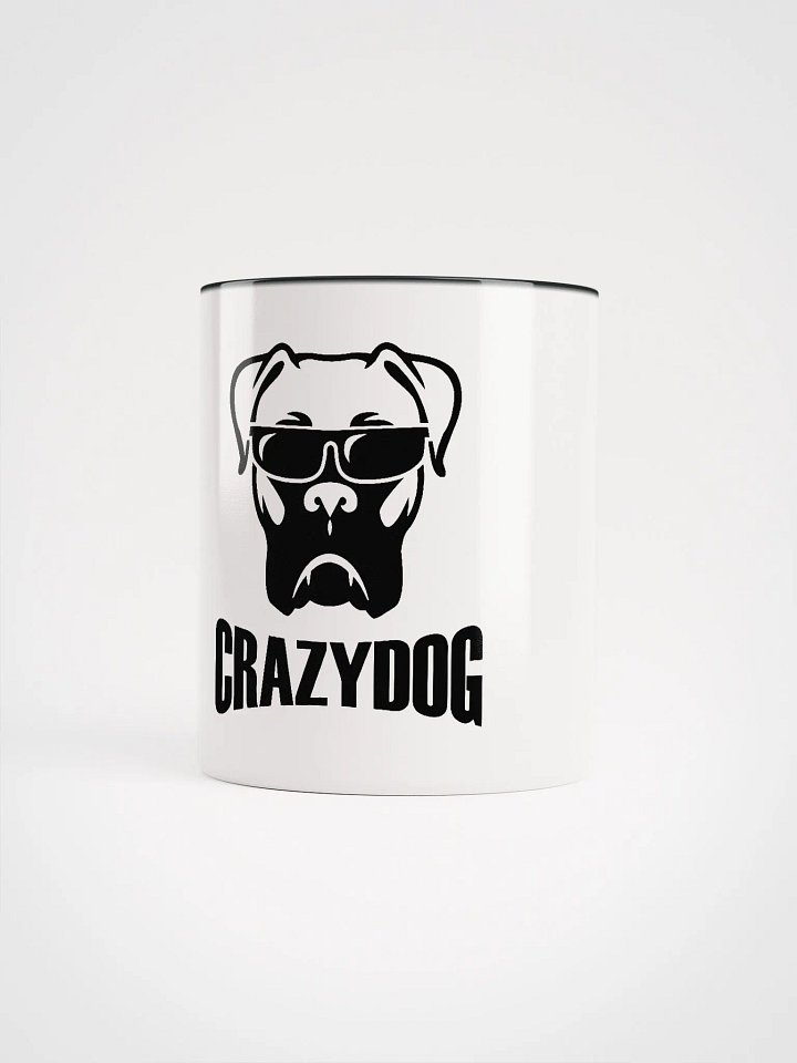 CrazyDog Ceramic Mug with Color Inside product image (1)