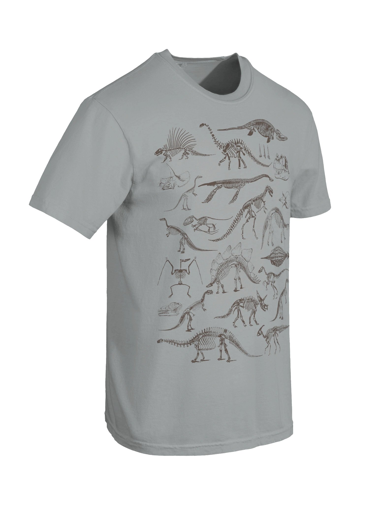 Dark Academia Dinosaur Skeleton Shirt – Vintage Fossil Bones Graphic Tee product image (7)