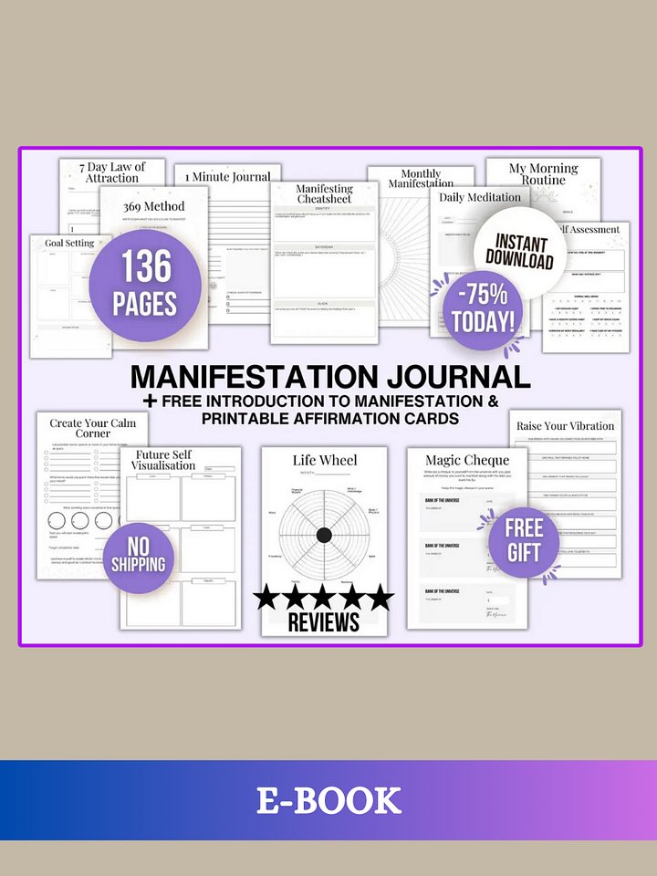 Awakened Circle Manifestation Workbook product image (1)