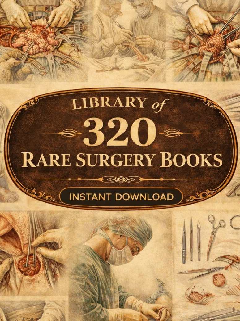 320 Rare Surgery Books product image (1)
