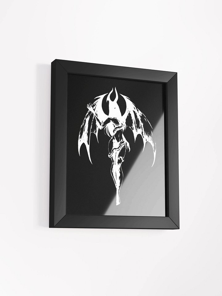 Serpent's Affliction Framed Print [BLACK] product image (10)