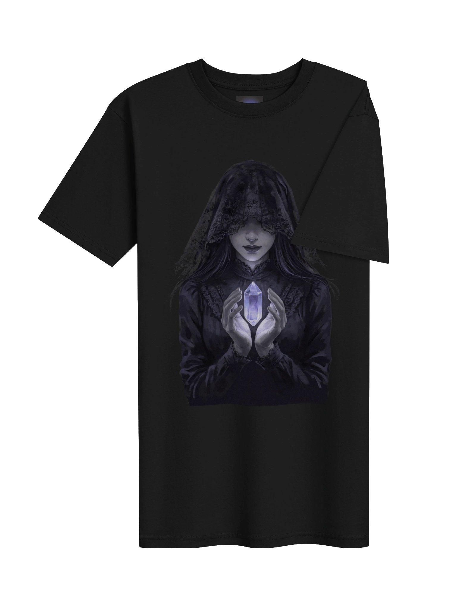 The Crystal Seer // Shrouded Amethyst Heavyweight Tee product image (6)