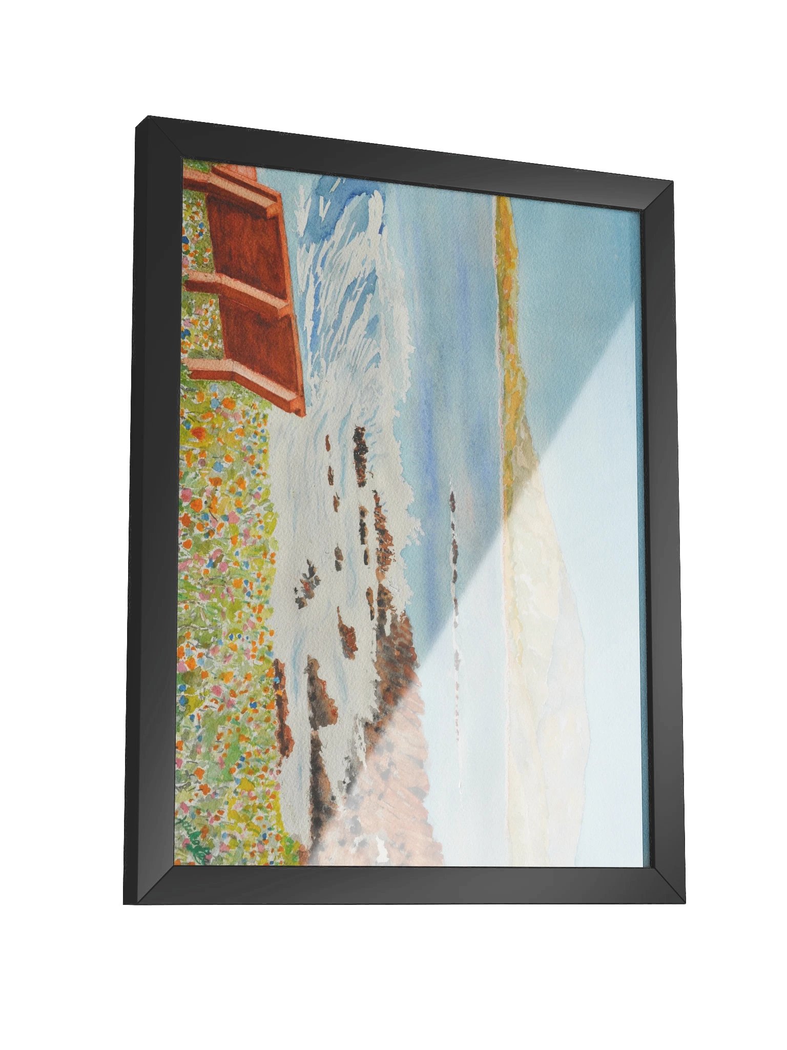 California Poppies Along The Bay product image (3)