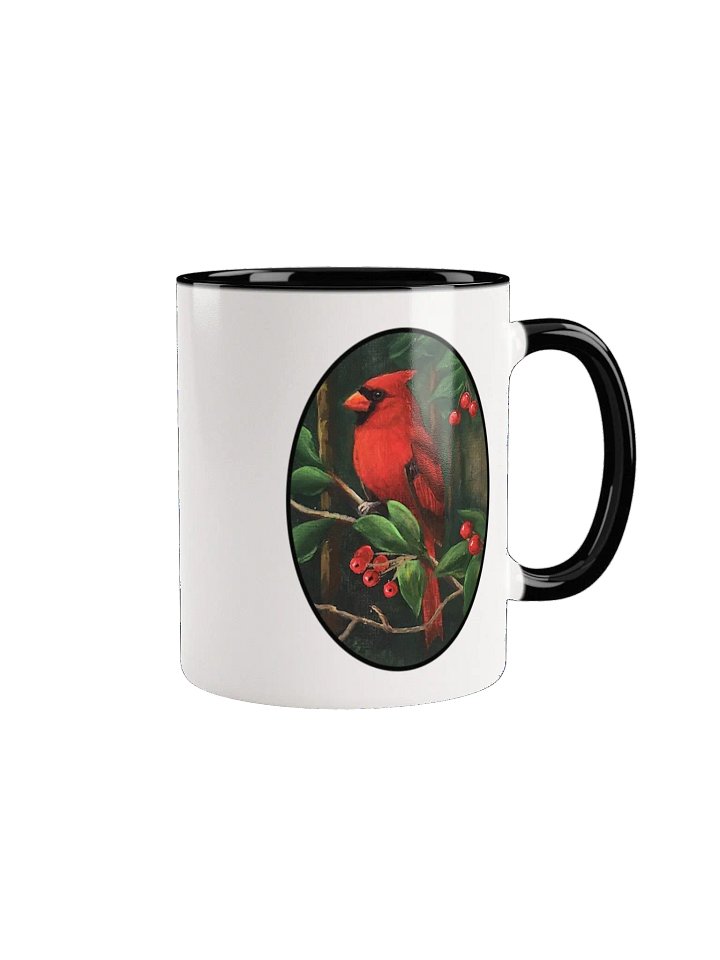 Whimsical Cardinal Ceramic Mug product image (1)