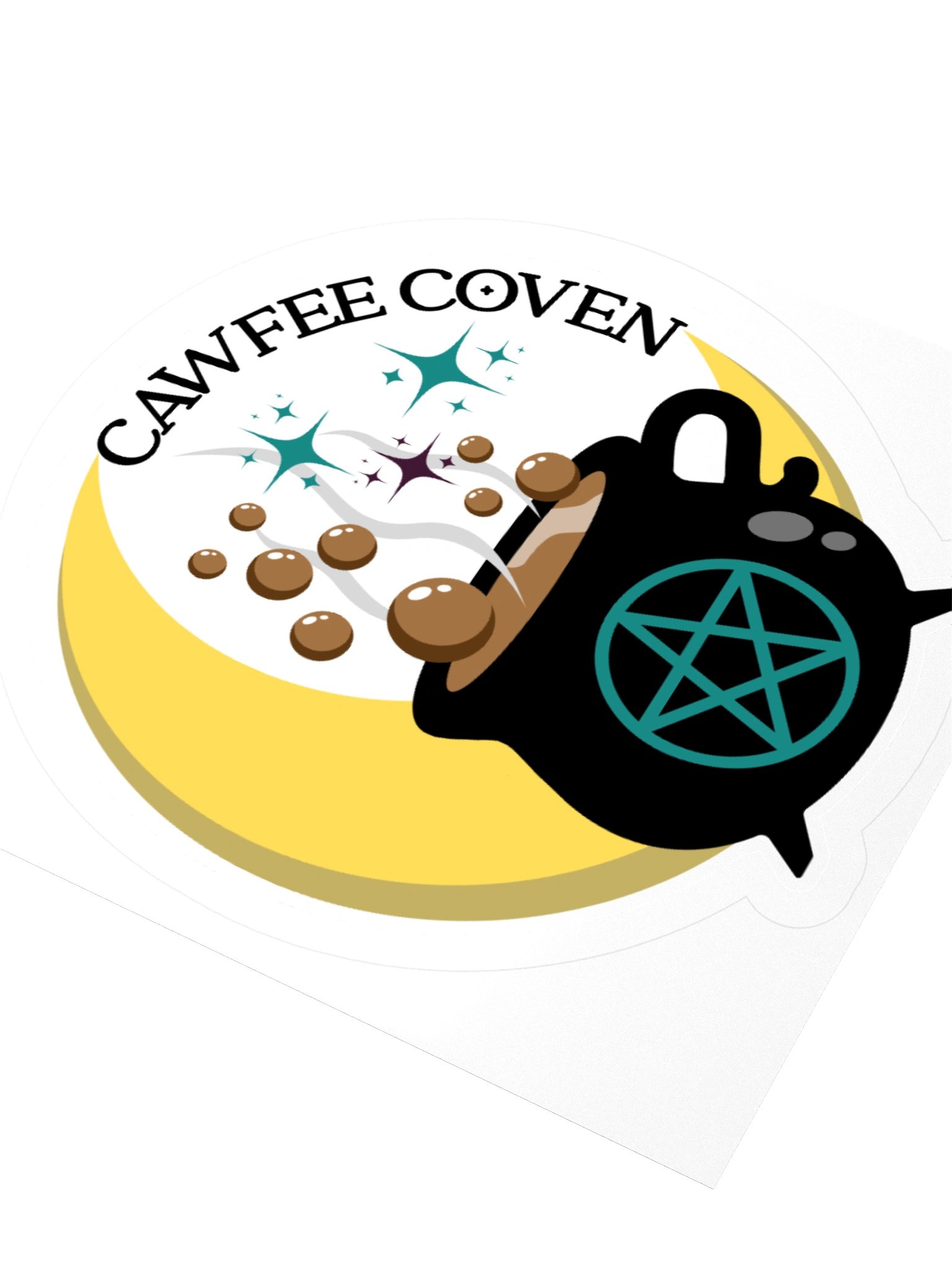 Cawfee Coven Sticker product image (3)