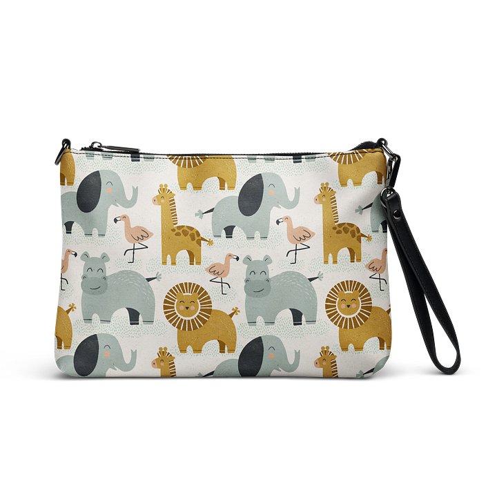 Retro Jungle Animals Convertible Crossbody Bag product image (1)